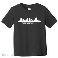 Fort Worth Texas Skyline Toddler T-Shirt thumb 0