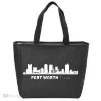 Fort Worth Texas Skyline Tote Bag thumb 0