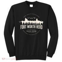 Fort Worth Texas Stockyards And Rodeo Cowboy Sweatshirt thumb 0
