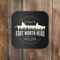 Fort Worth Texas Stockyards And Rodeo Cowboy Coaster thumb 0