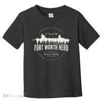 Fort Worth Texas Stockyards And Rodeo Cowboy Toddler T-Shirt thumb 0