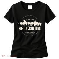 Fort Worth Texas Stockyards And Rodeo Cowboy Women's T-Shirt thumb 0