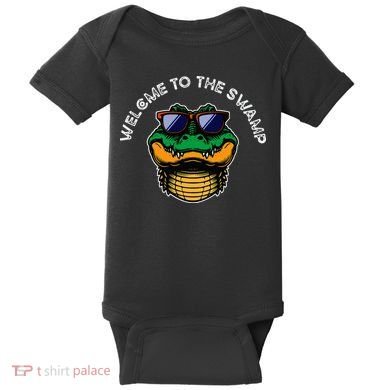 Florida Welcome To The Swamp Baby Bodysuit