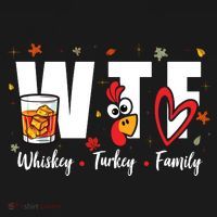 Funny Whiskey Turkey Family Bourbon Lovers Thanksgiving Women's Hoodie thumb 2