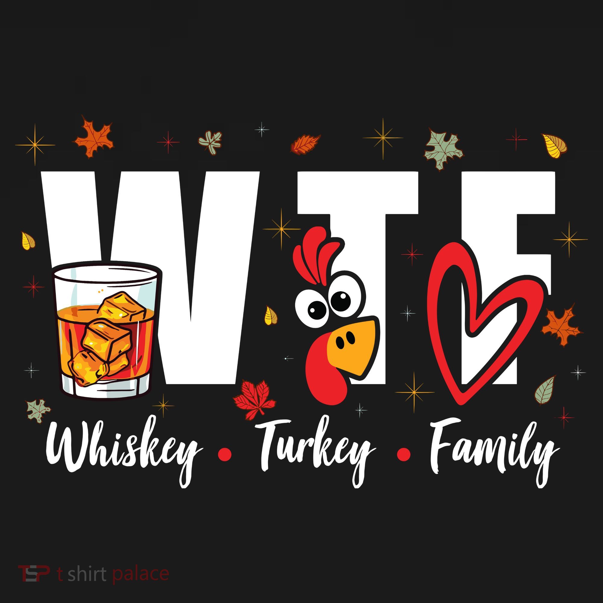 Funny Whiskey Turkey Family Bourbon Lovers Thanksgiving Women's Hoodie