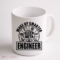 Funny Wake Up Smarter Sleep With A Engineer Coffee Mug thumb 1
