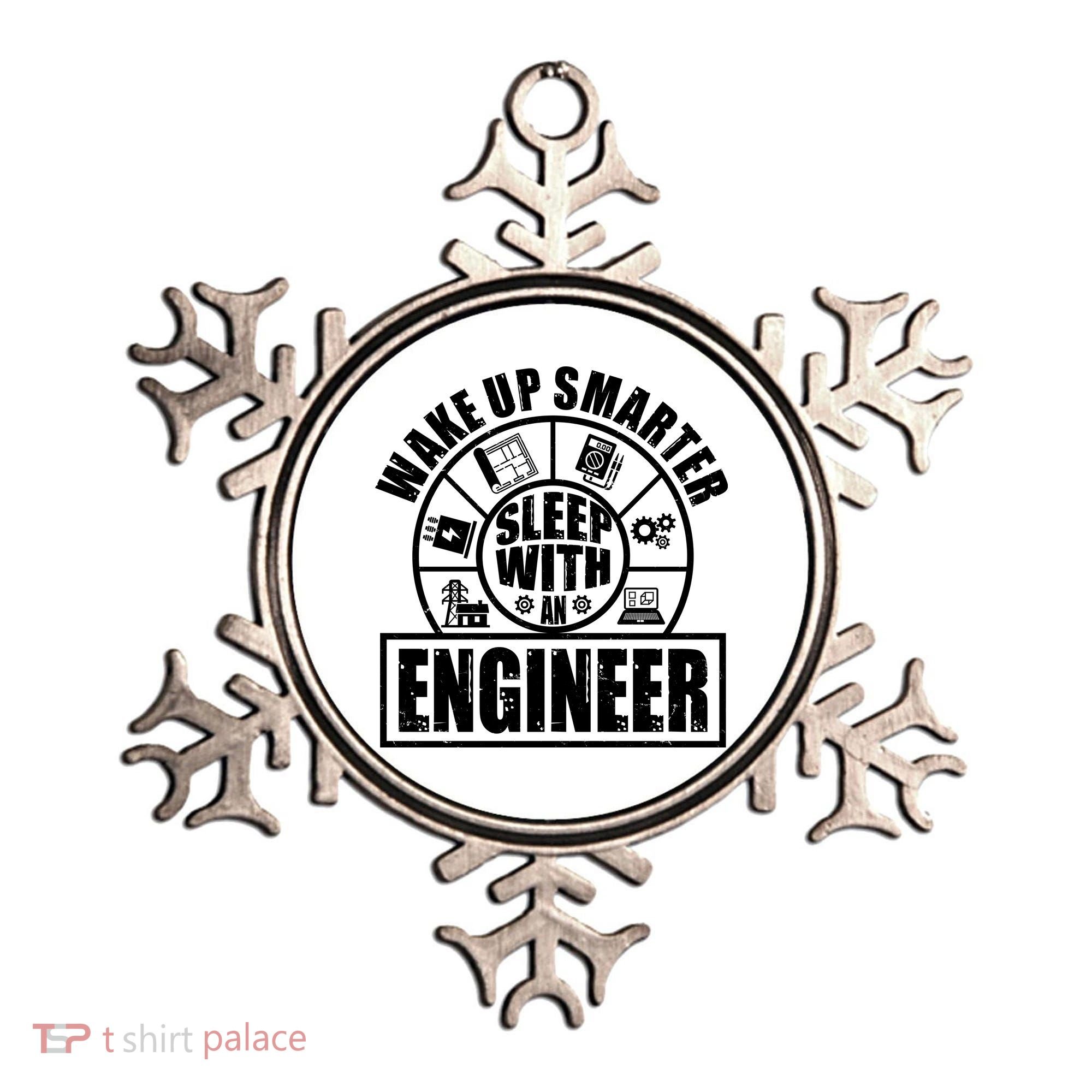 Funny Wake Up Smarter Sleep With A Engineer Ornament