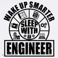 Funny Wake Up Smarter Sleep With A Engineer Women's Tank Top thumb 5