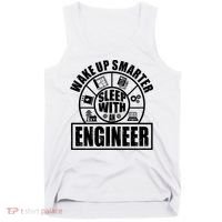 Funny Wake Up Smarter Sleep With A Engineer Tank Top thumb 0