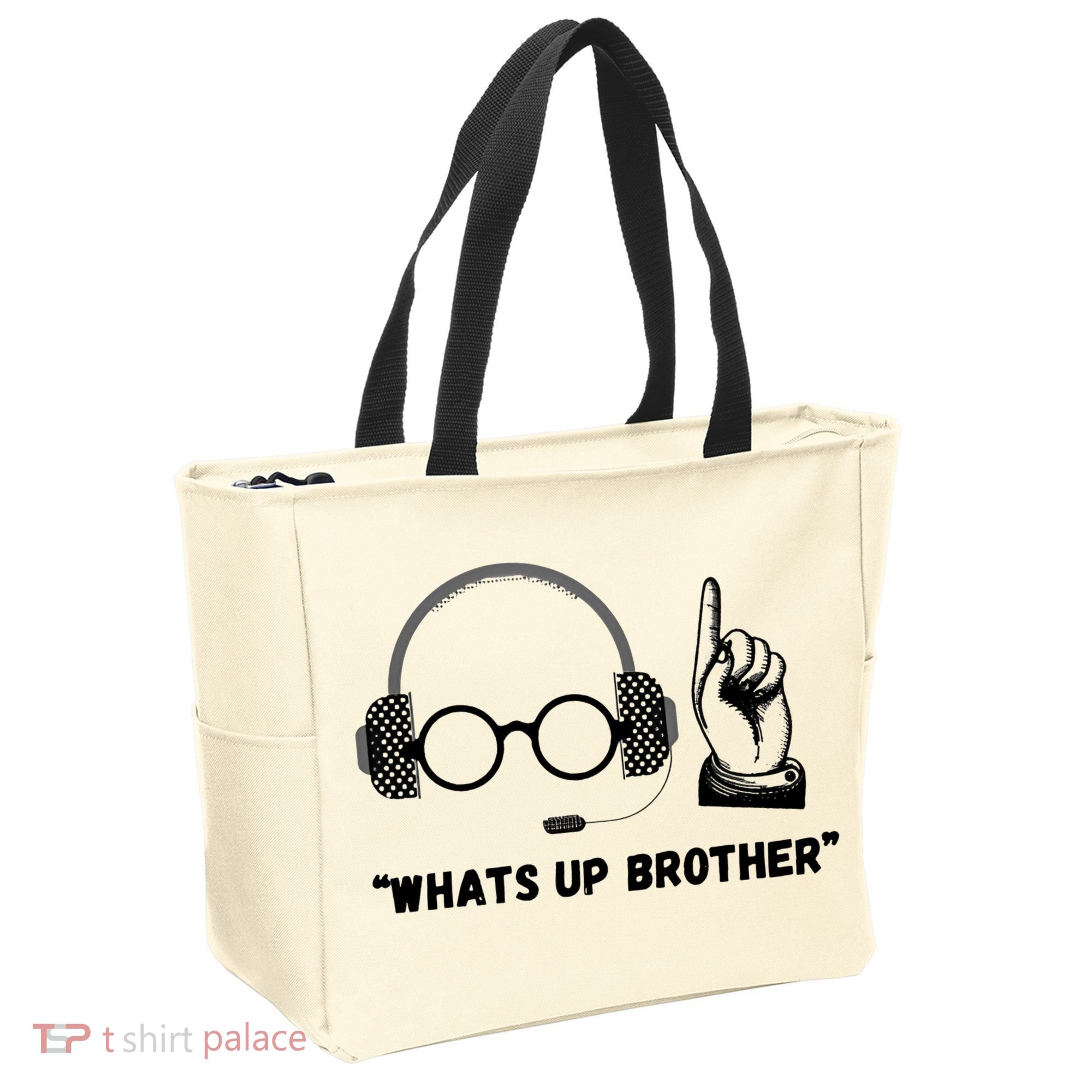 Funny Whats Up Brother Tote Bag