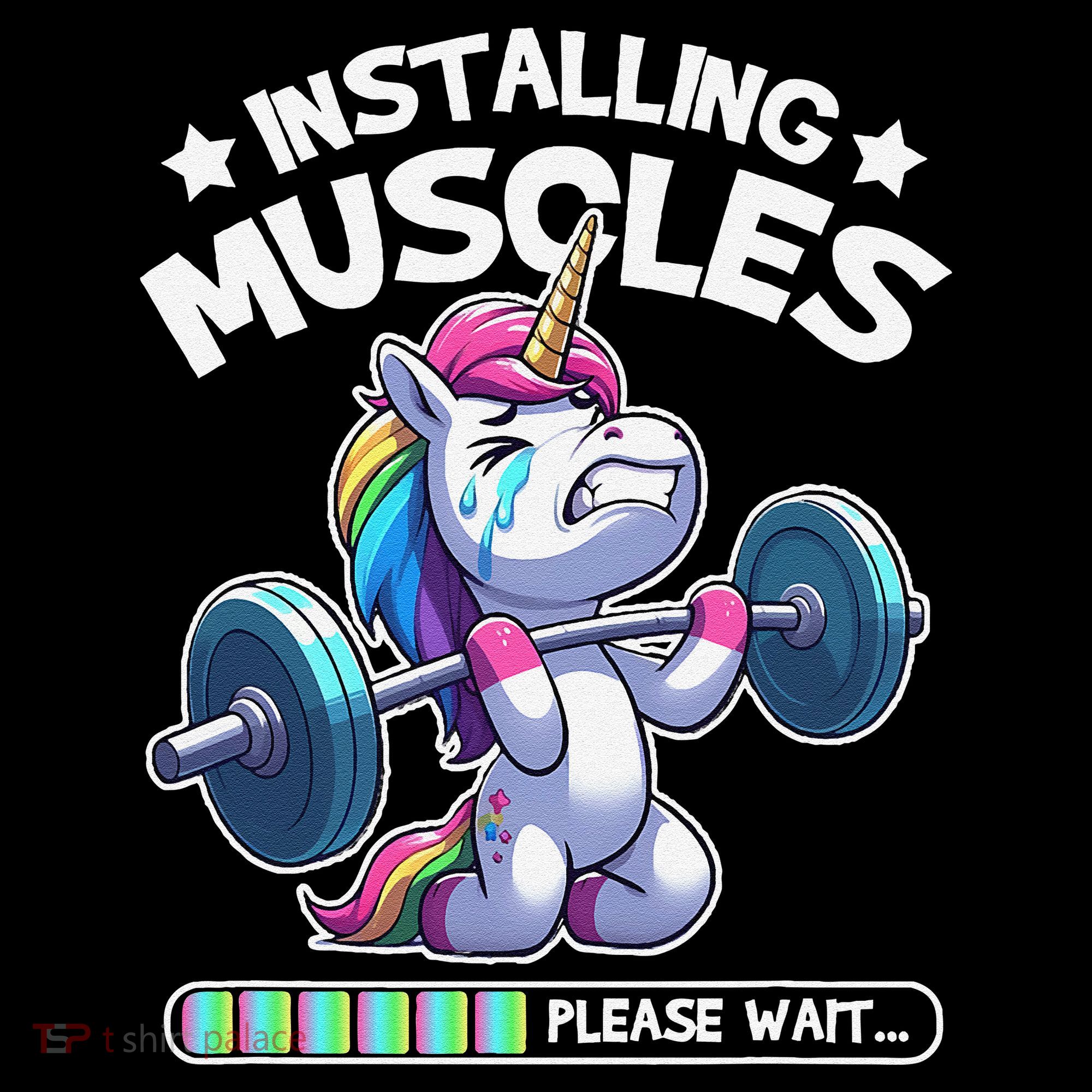 Fitness Weightlifting Unicorn Gym Workout Weight Training Coffee Mug