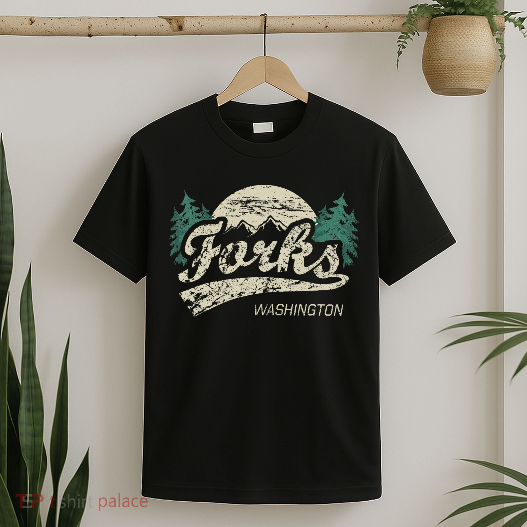Forks Washington Vintage T-Shirt