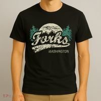 Forks Washington Vintage T-Shirt thumb 3