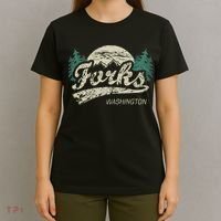 Forks Washington Vintage T-Shirt thumb 4