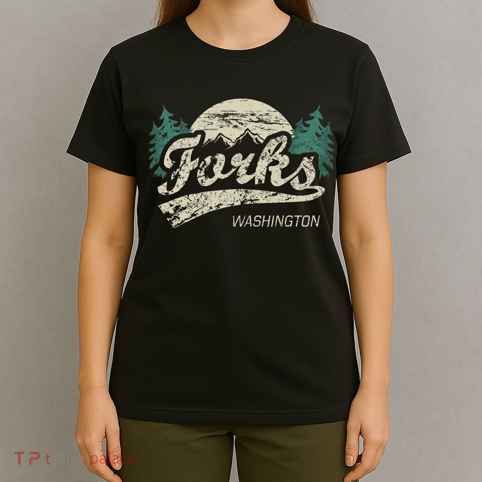 Forks Washington Vintage T-Shirt