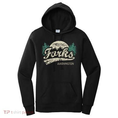 Forks Washington Vintage Women's Hoodie
