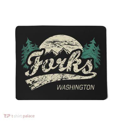 Forks Washington Vintage Mousepad