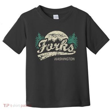 Forks Washington Vintage Toddler T-Shirt