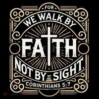 For We Walk Faith Not By Sight Christian Bible Verse Coffee Mug thumb 5
