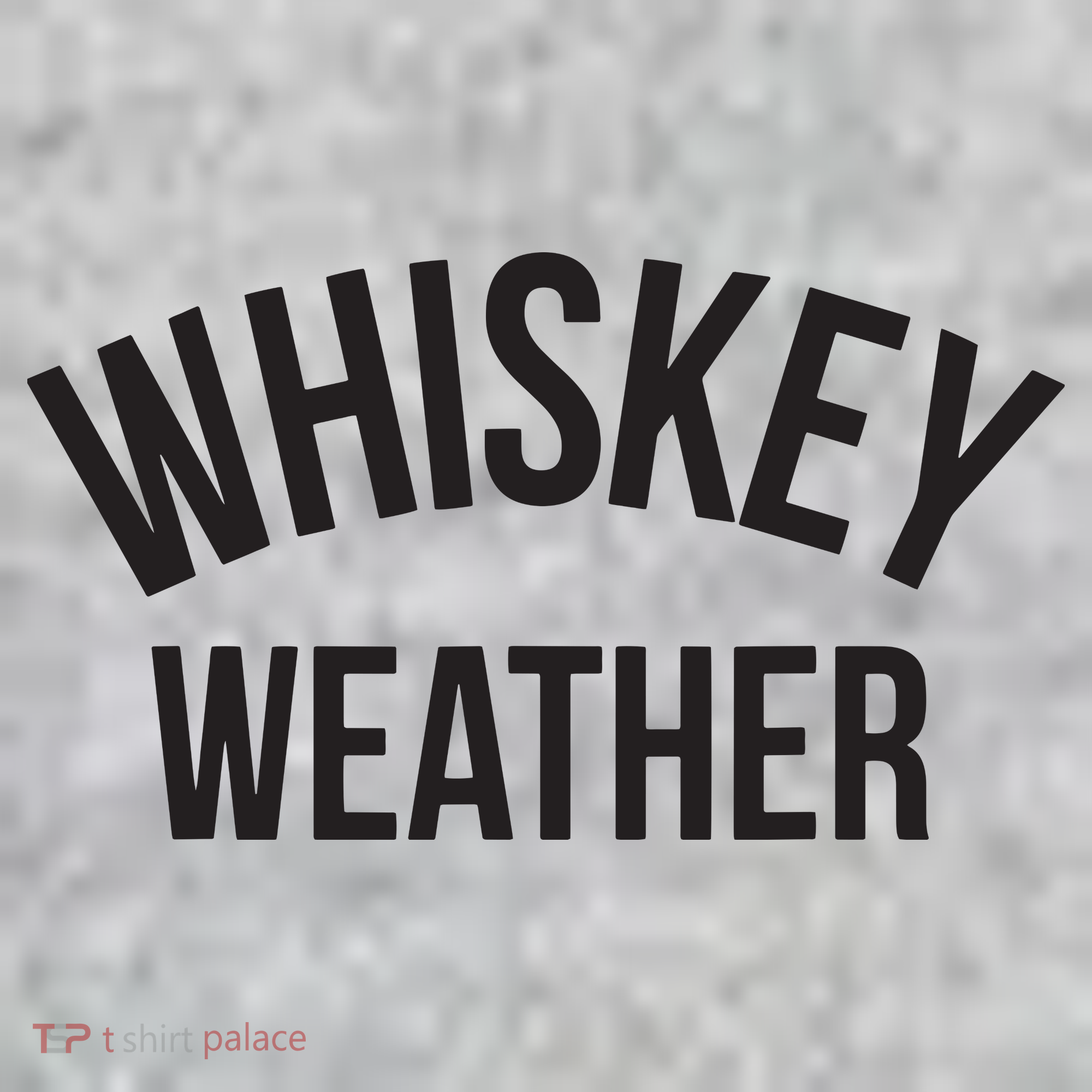 Funny Whiskey Weather Winter Holiday The Baniff Cuffed Pom Beanie