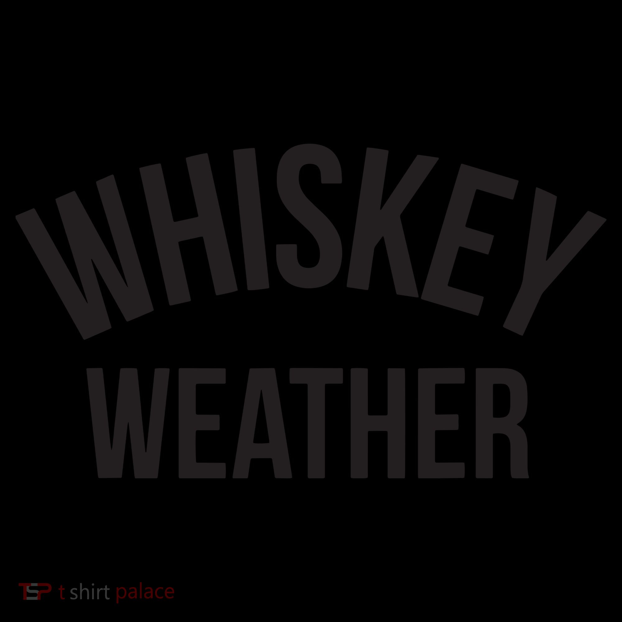 Funny Whiskey Weather Winter Holiday 16oz Travel Tumbler