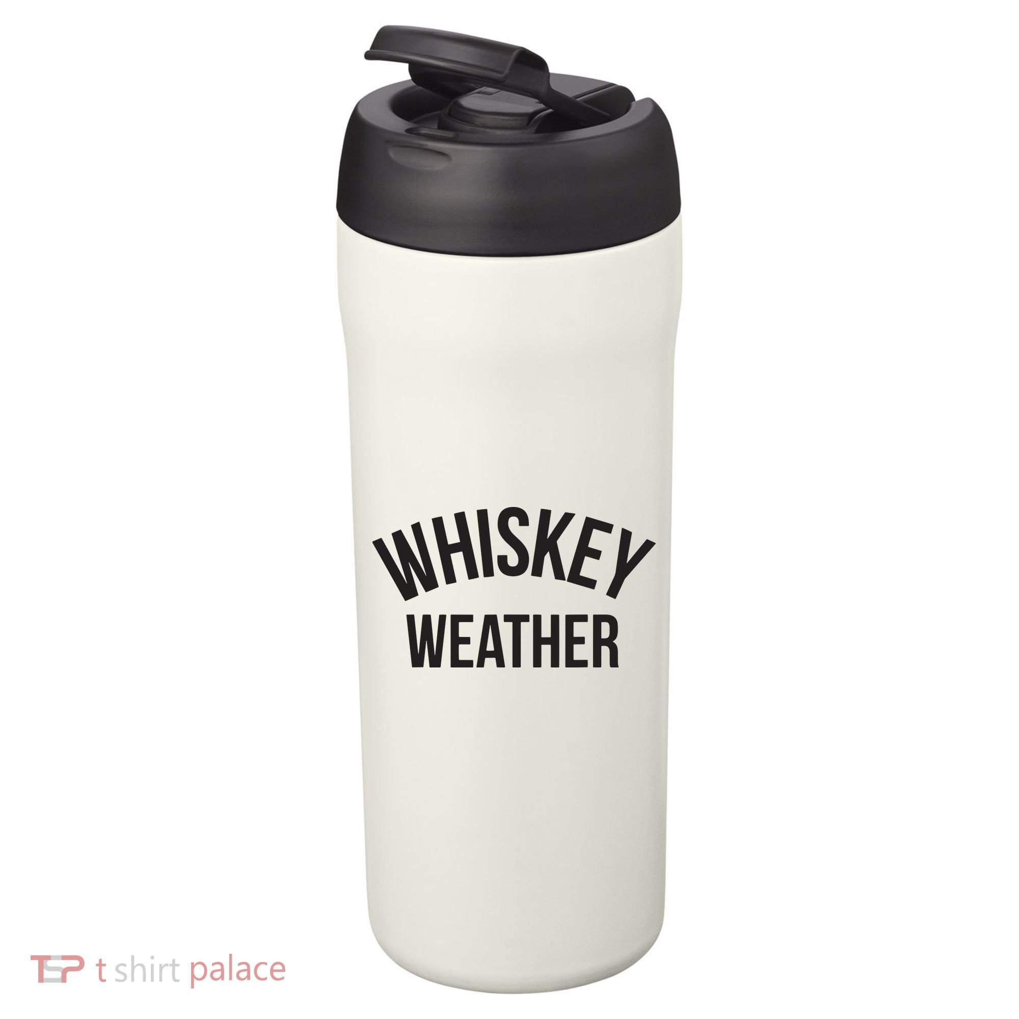 Funny Whiskey Weather Winter Holiday 24oz Duet Stainless Steel Tumbler