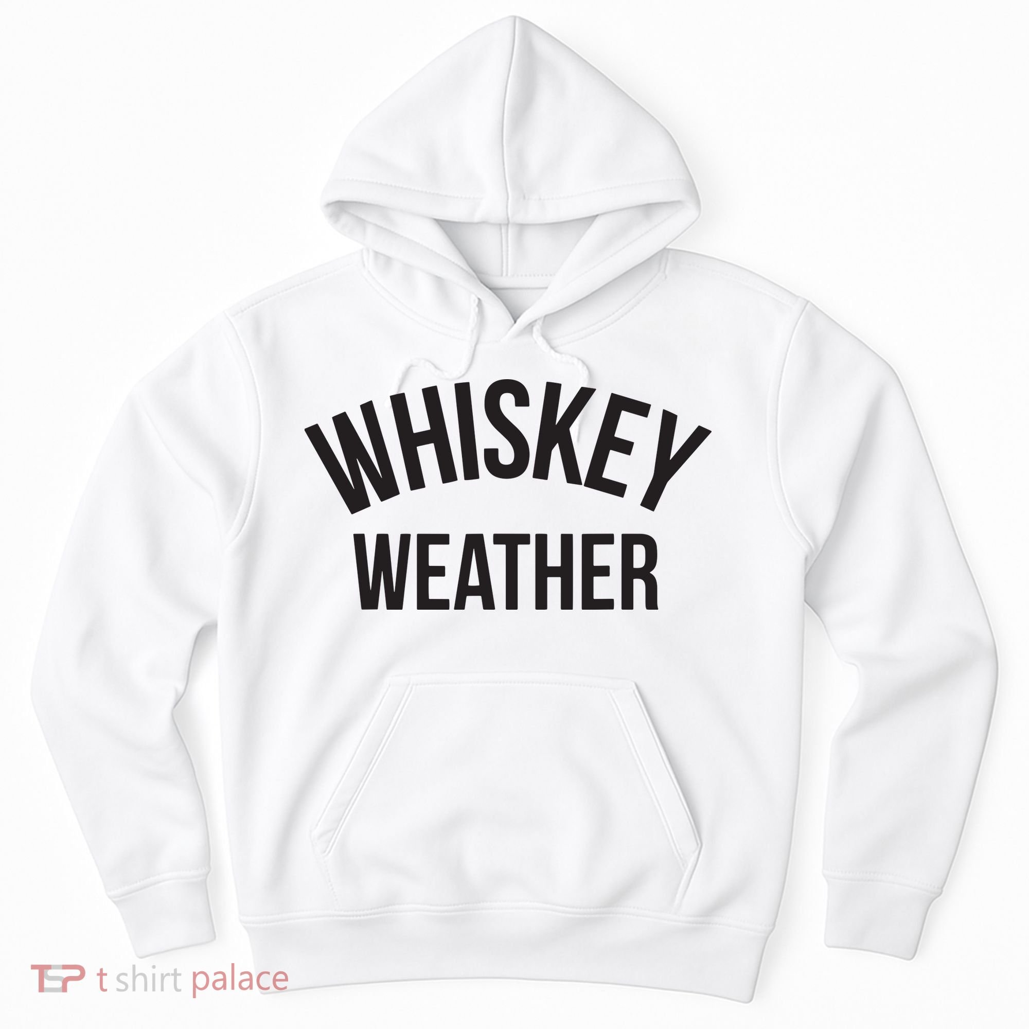 Funny Whiskey Weather Winter Holiday Hoodie