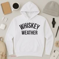 Funny Whiskey Weather Winter Holiday Hoodie thumb 3
