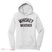 Funny Whiskey Weather Winter Holiday Women's Hoodie thumb 0