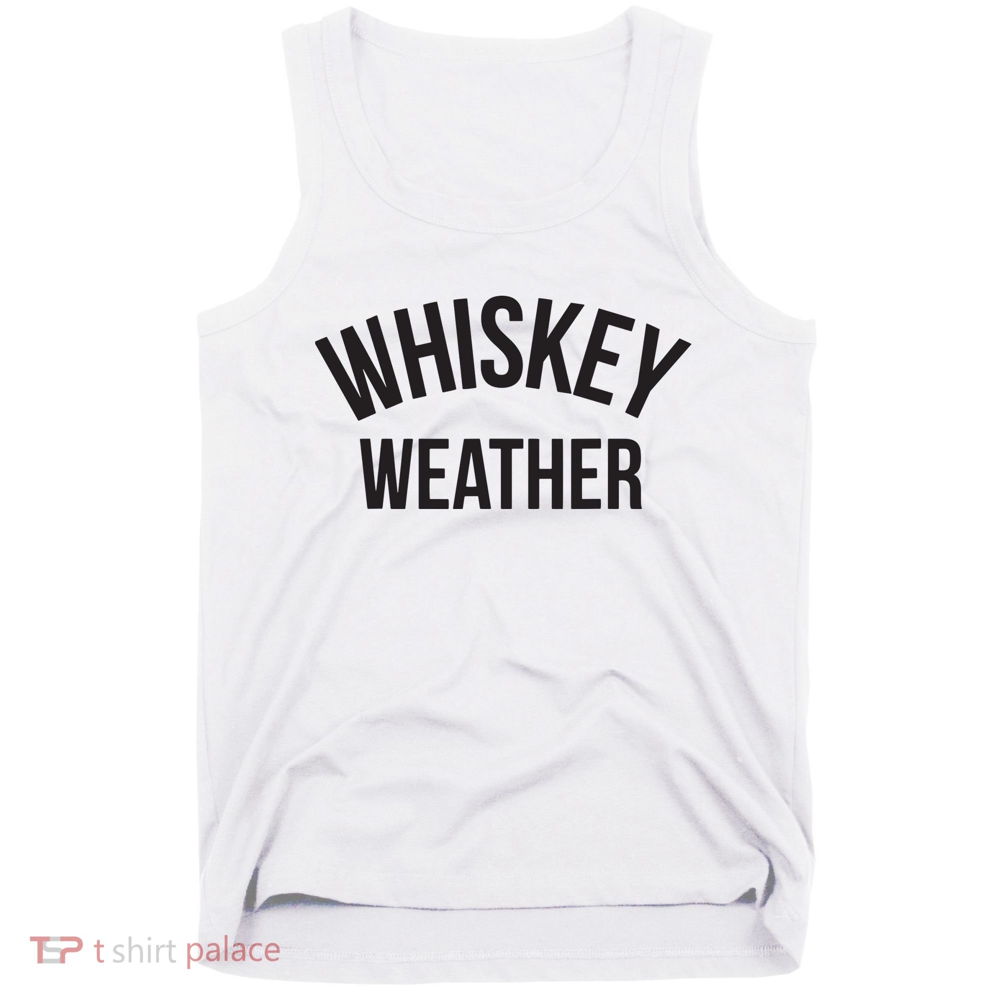 Funny Whiskey Weather Winter Holiday Tank Top