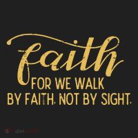 Faith We Walk By Faith Not By Sight Christian Golf Towel thumb 3