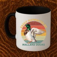 Funny Waterfowl Wild Birds Easily Distracted By Mallard Duck Coffee Mug thumb 2
