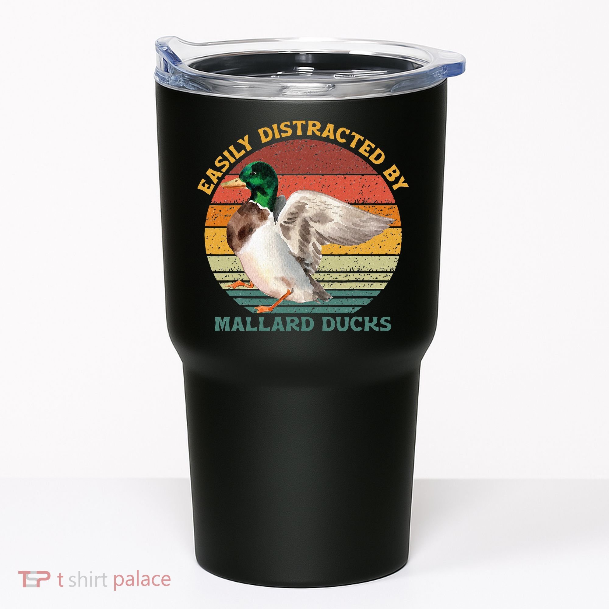 Funny Waterfowl Wild Birds Easily Distracted By Mallard Duck Tumbler
