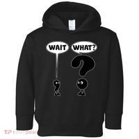 Funny Wait What Comma Question Mark Comic Toddler Hoodie thumb 0