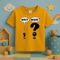 Funny Wait What Comma Question Mark Comic Toddler T-Shirt thumb 3