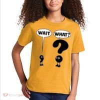 Funny Wait What Comma Question Mark Comic Kids T-Shirt thumb 2