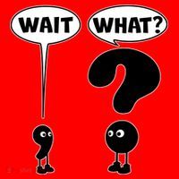 Funny Wait What Comma Question Mark Comic Santa Hat thumb 1