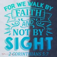 For We Walk By Faith And Not By Sight 2 Corinthians 5:7 Gift Sport-Tek Competitor United Soccer Jersey thumb 4