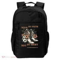 Faith We Walk By Faith Not By Sight Christian Backpack thumb 0