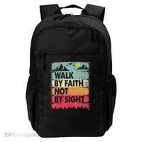 Faith We Walk By Faith Not By Sight Christian Backpack thumb 0