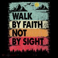 Faith We Walk By Faith Not By Sight Christian Coffee Mug thumb 5