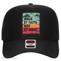 Faith We Walk By Faith Not By Sight Christian Hat thumb 0