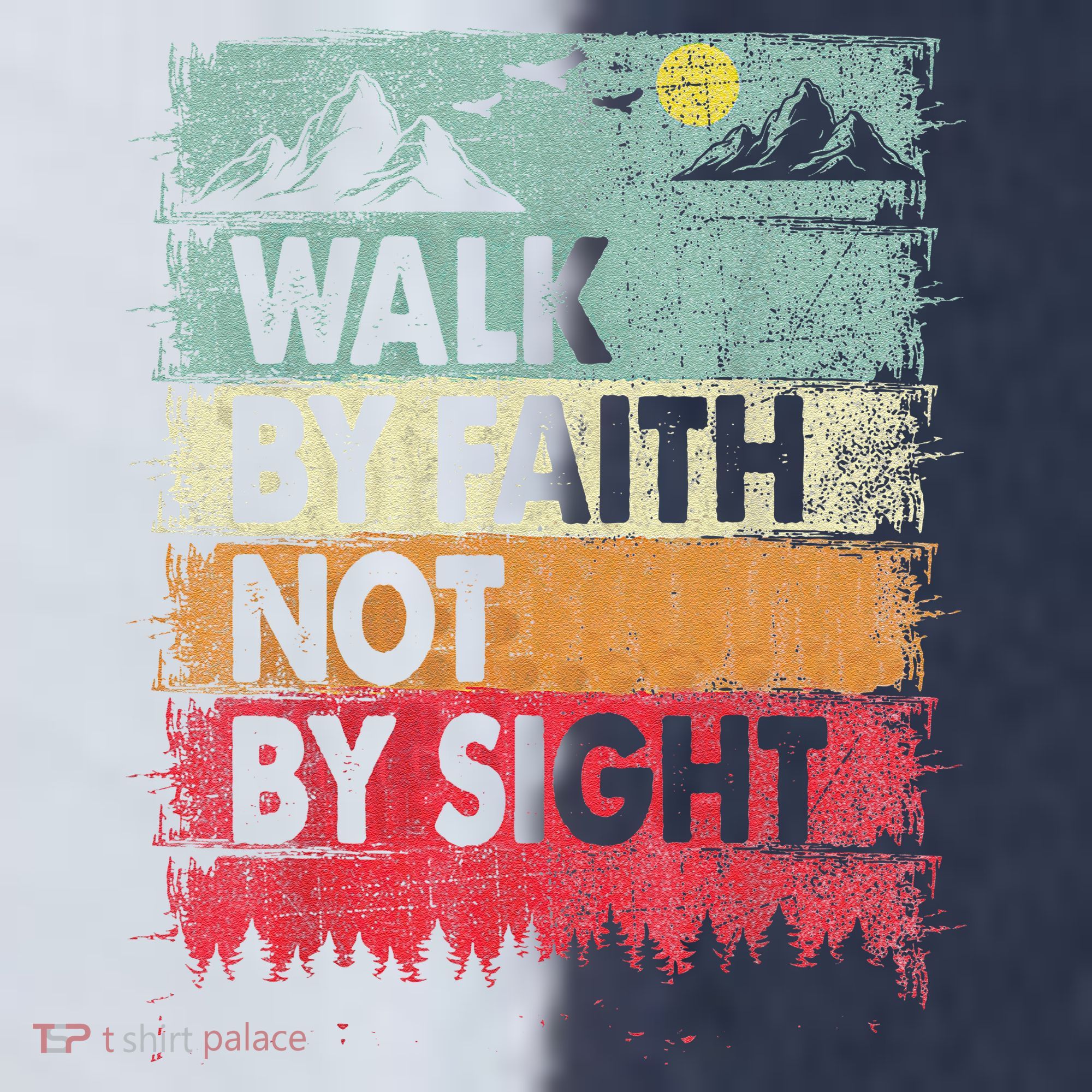 Faith We Walk By Faith Not By Sight Christian Sport-Tek Competitor United Soccer Jersey