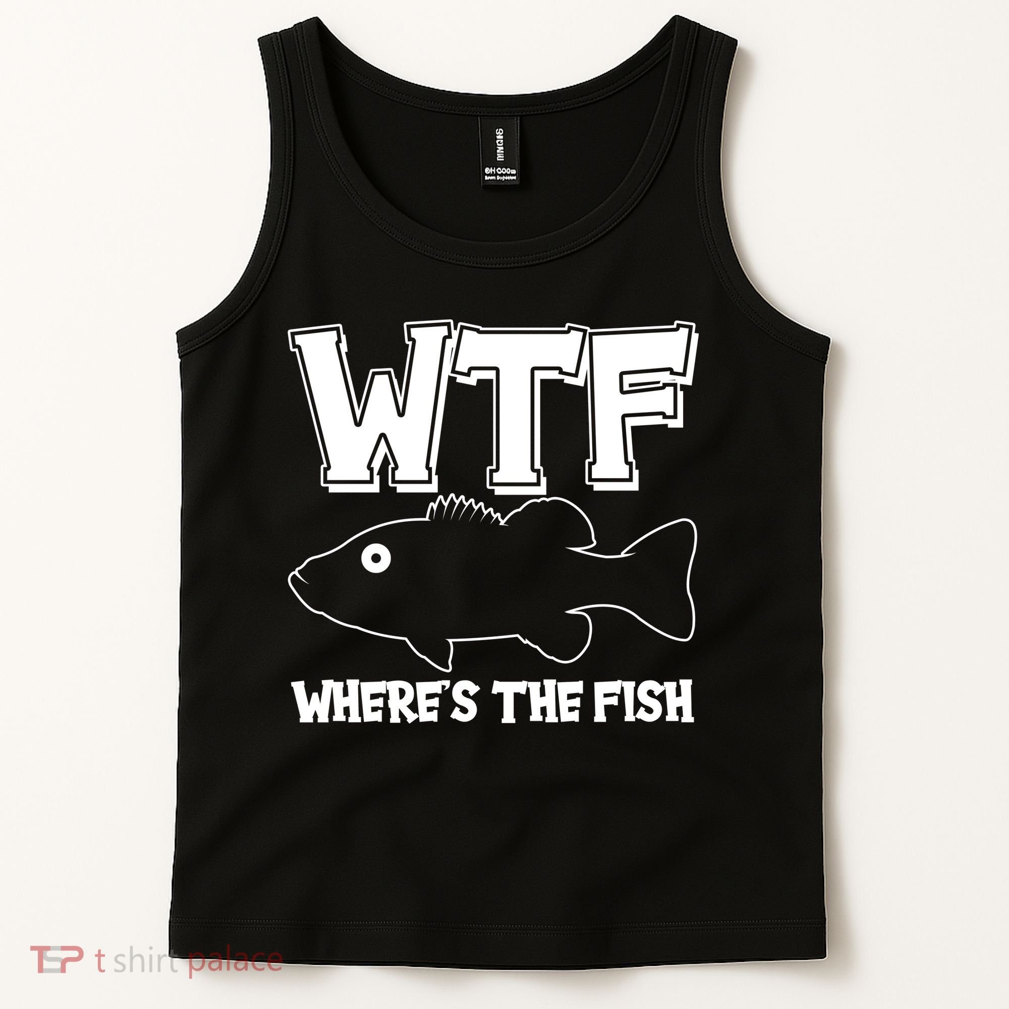 Funny WTF Wheres The Fish Tank Top