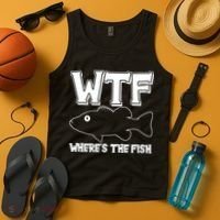 Funny WTF Wheres The Fish Tank Top thumb 4