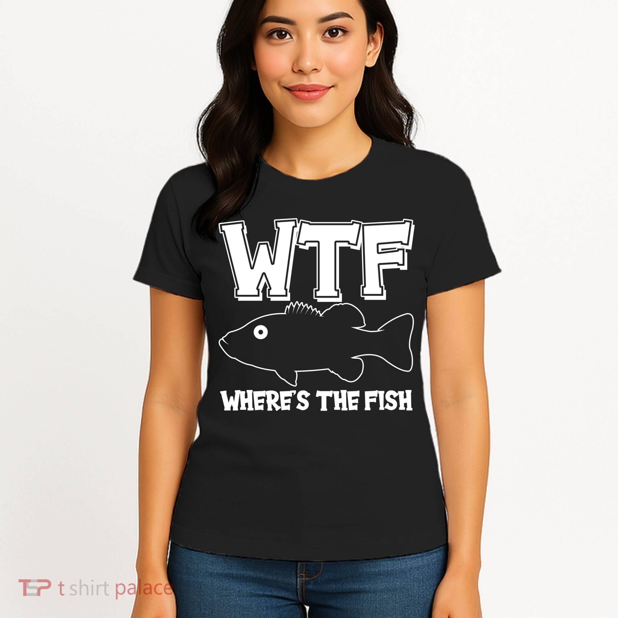 Funny WTF Wheres The Fish Women's T-Shirt