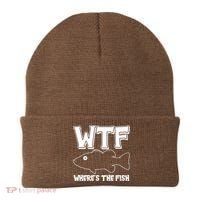 Funny WTF Wheres The Fish Beanie thumb 0