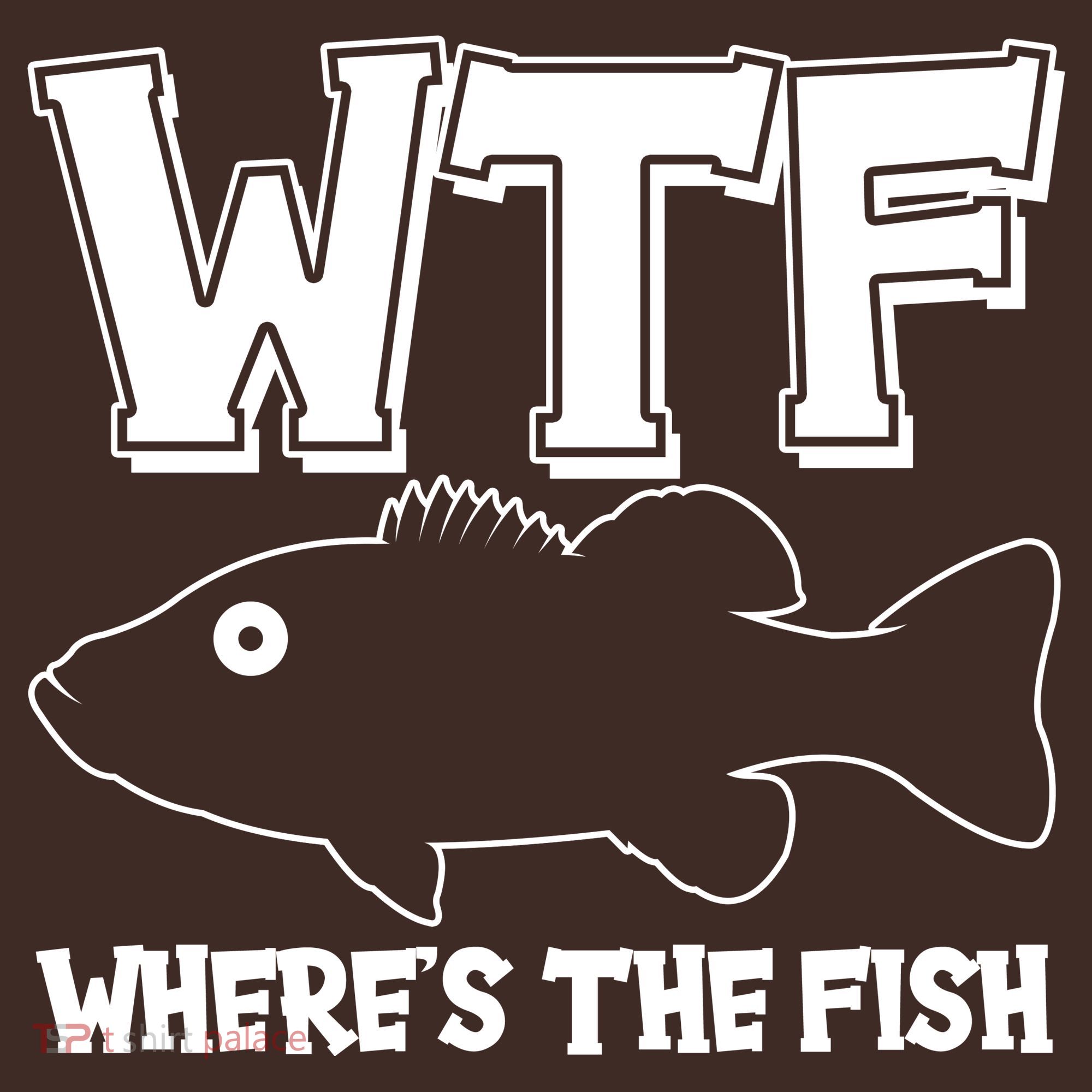 Funny WTF Wheres The Fish Mousepad