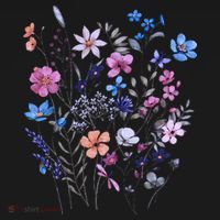 Flowers Women Wildflower Graphic Floral Gardening Polo thumb 3