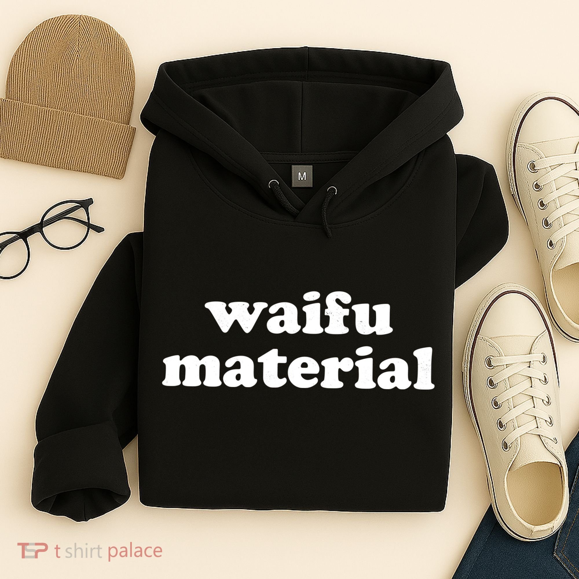 Funny Waifu Wife Material Anime Fan Hoodie